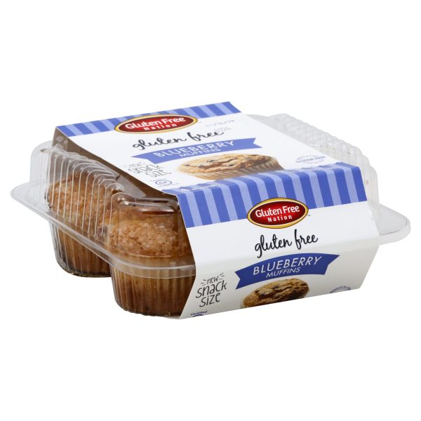 Gluten Free Blueberry Muffins Bulk Case (24 Count)